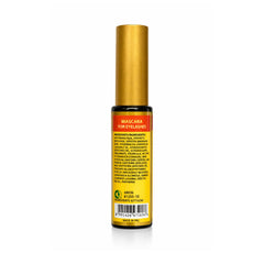 Alma Belleza mascara texture swirl demonstrating smooth, buildable formula