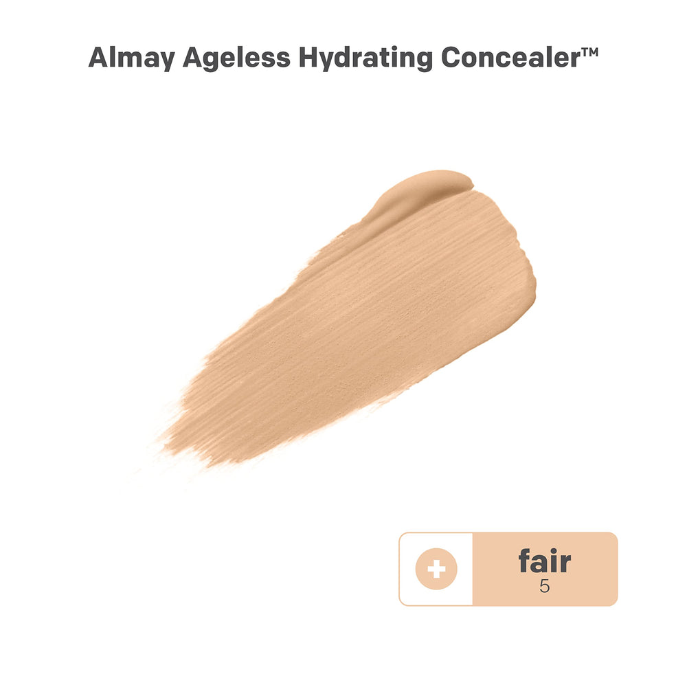 Almay concealer applicator tip close-up for precise targeted coverage
