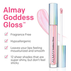 Almay flocked applicator close-up for precise, even color