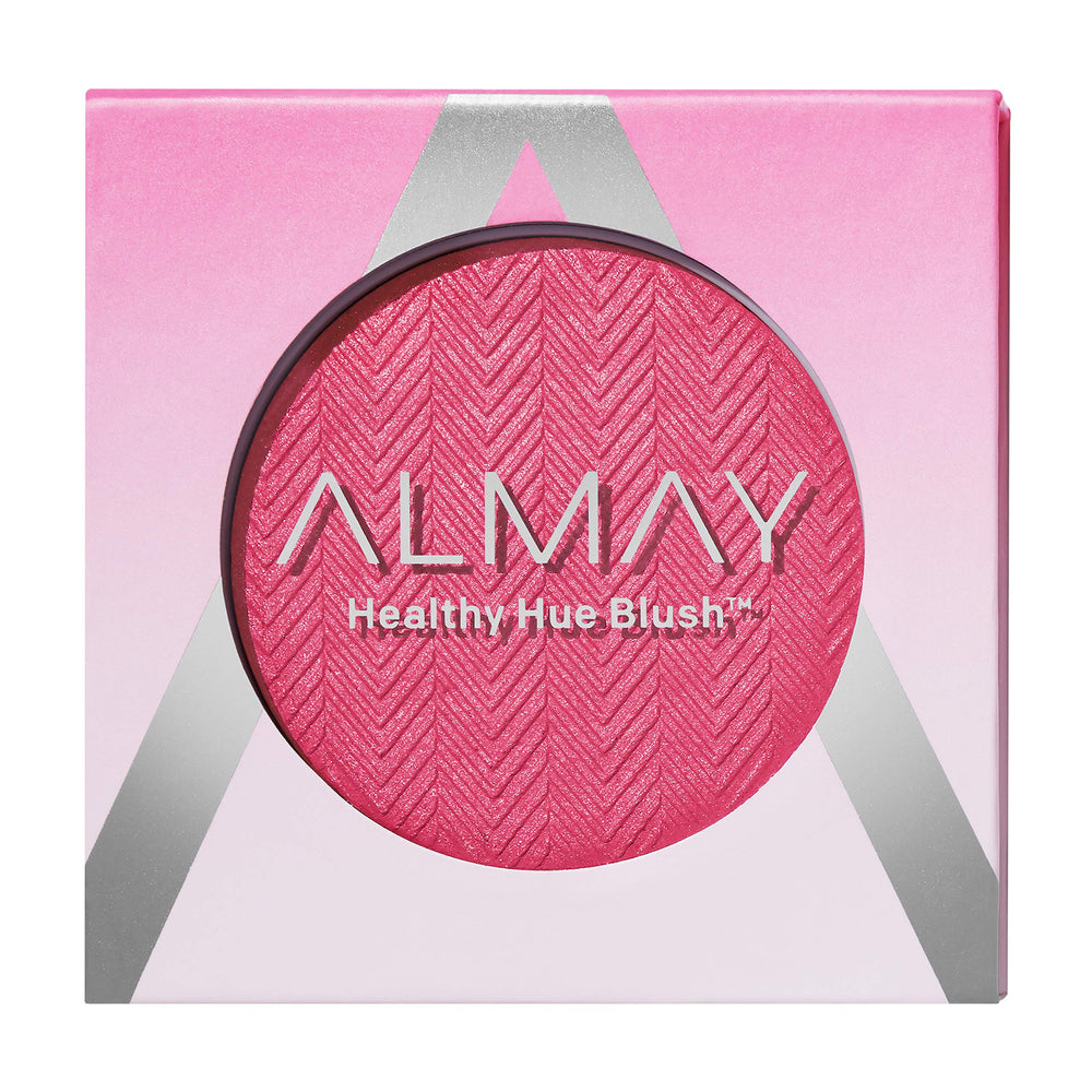 Almay blush compact front showing shade and compact design for quick application