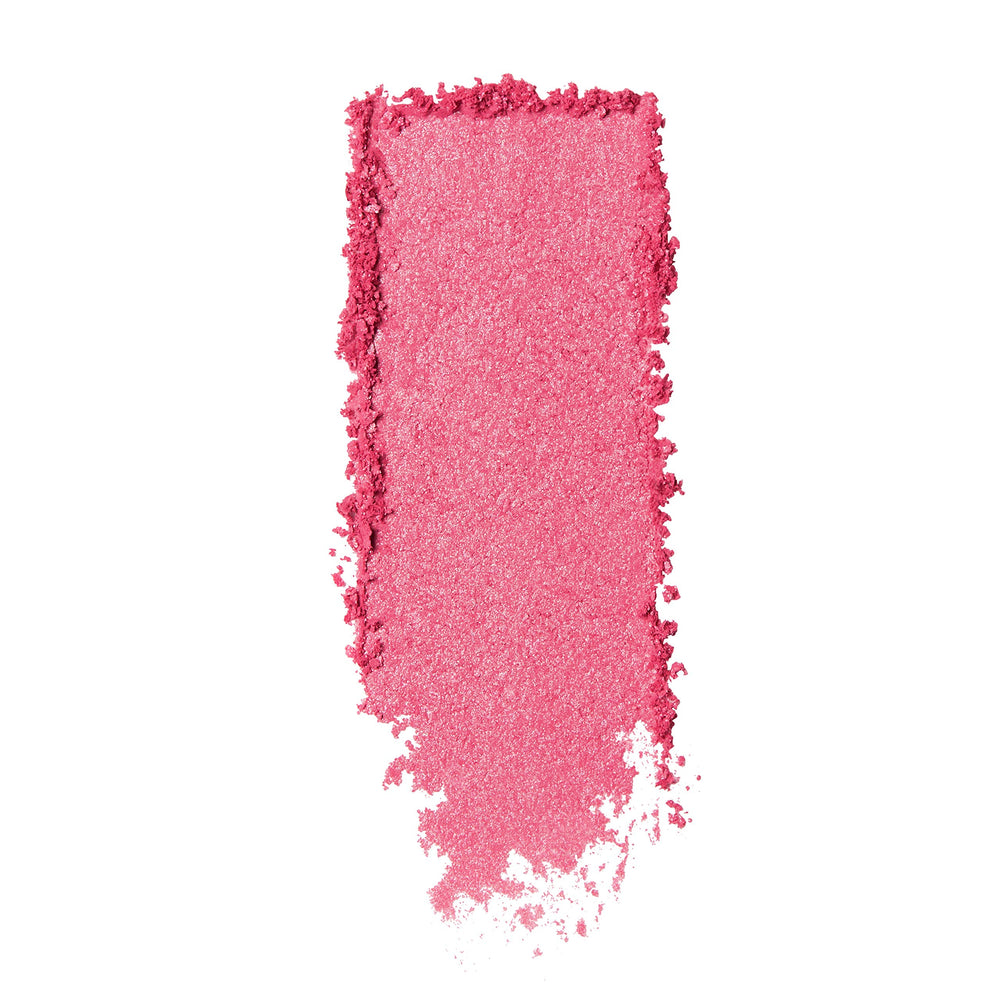 Almay blush texture detail swirled to show buildable, silky formula benefit
