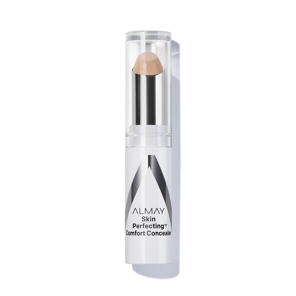 Almay concealer front view showing packaging and shade 120 Light benefit natural coverage