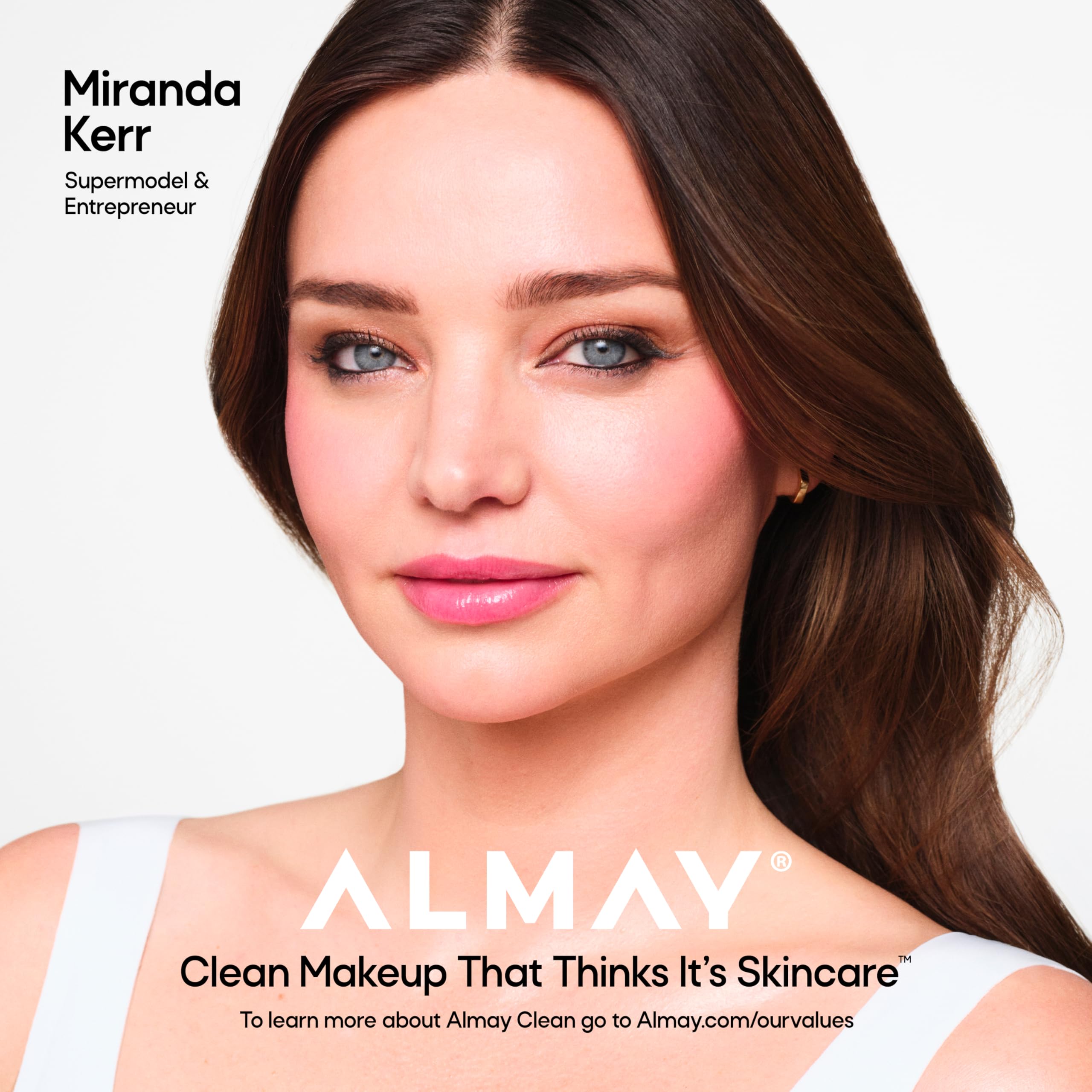 Almay concealer on hand blend demonstrating seamless, natural finish