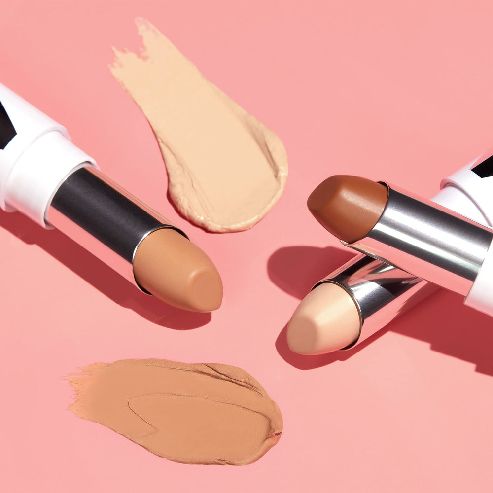 Almay concealer close-up texture on tip showing creamy glide and blendability benefit