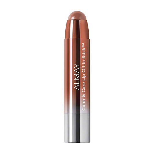 Almay Dulce De Leche angled with cap off showing smooth applicator benefit