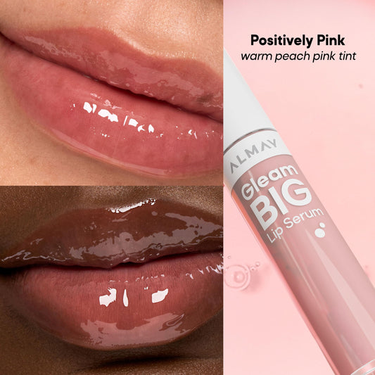 Almay Gleam Big plush applicator close-up for smooth precise application