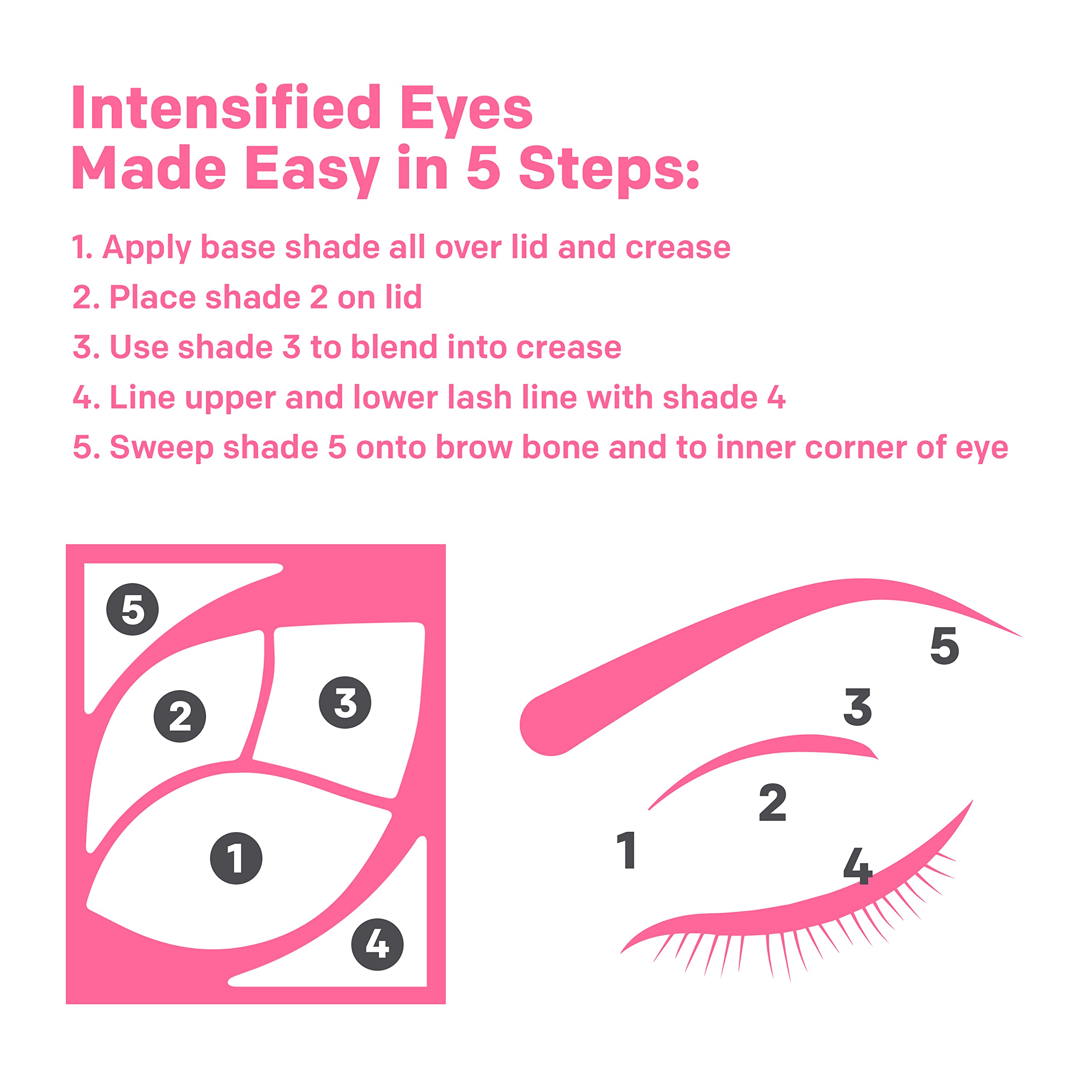 Almay lifestyle image of woman applying shadow for quick touch-ups