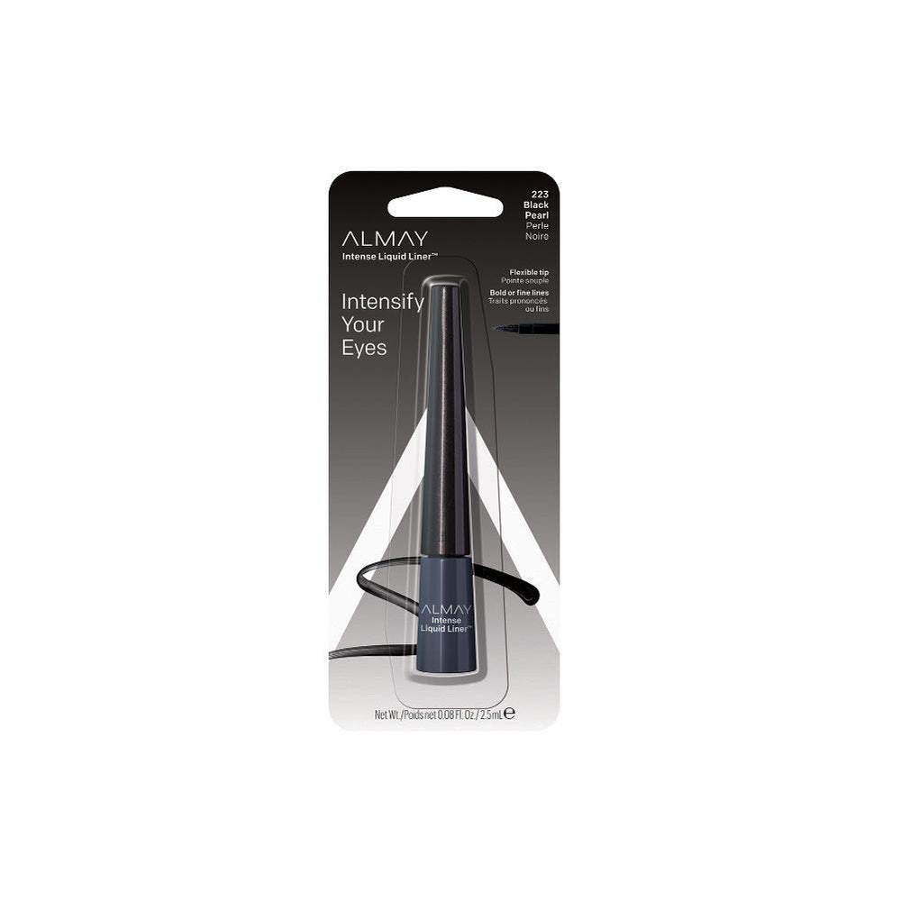 Almay eyeliner flex-tip close-up for precise control and smooth lines