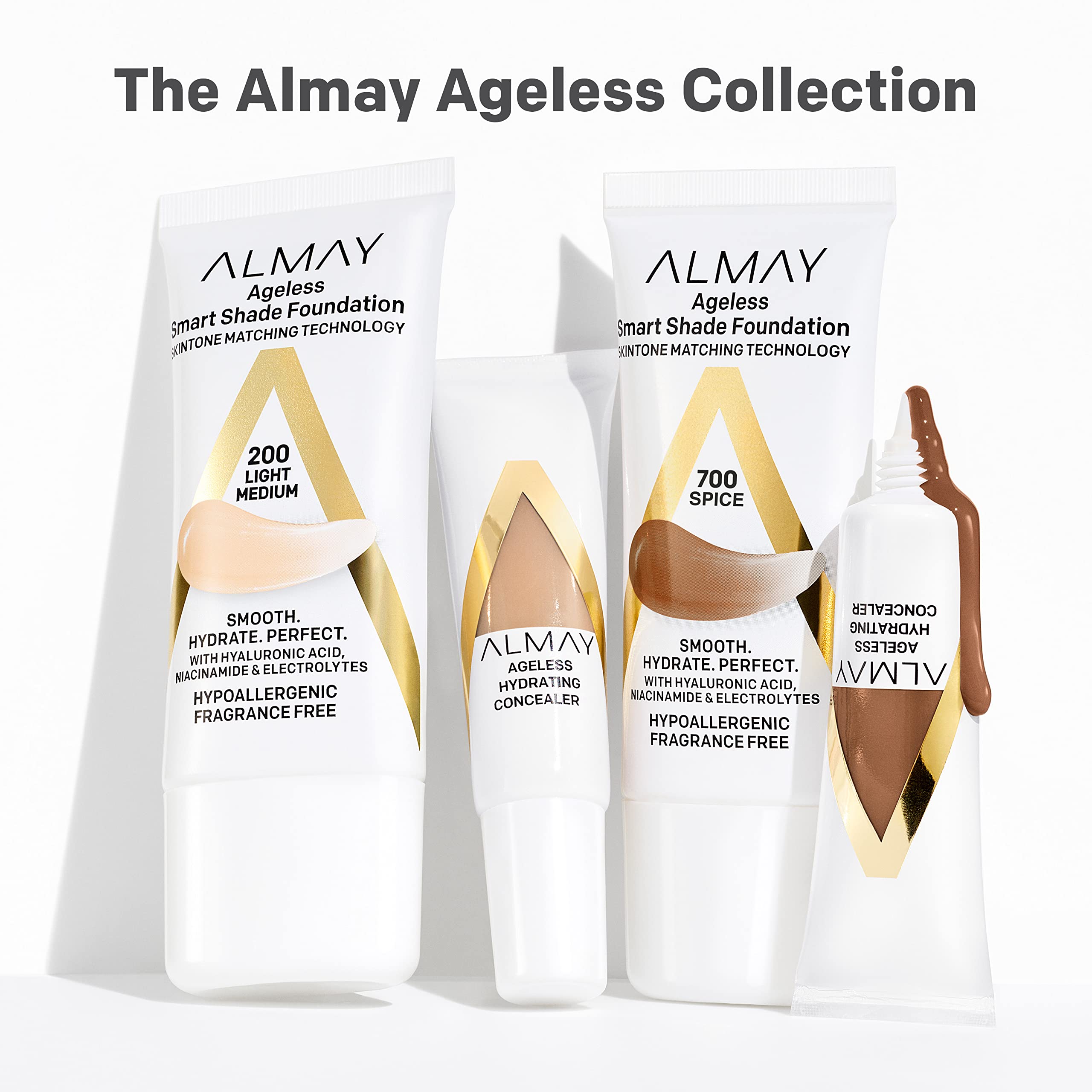 Almay in a morning routine setting showing wearable comfort and quick application benefit