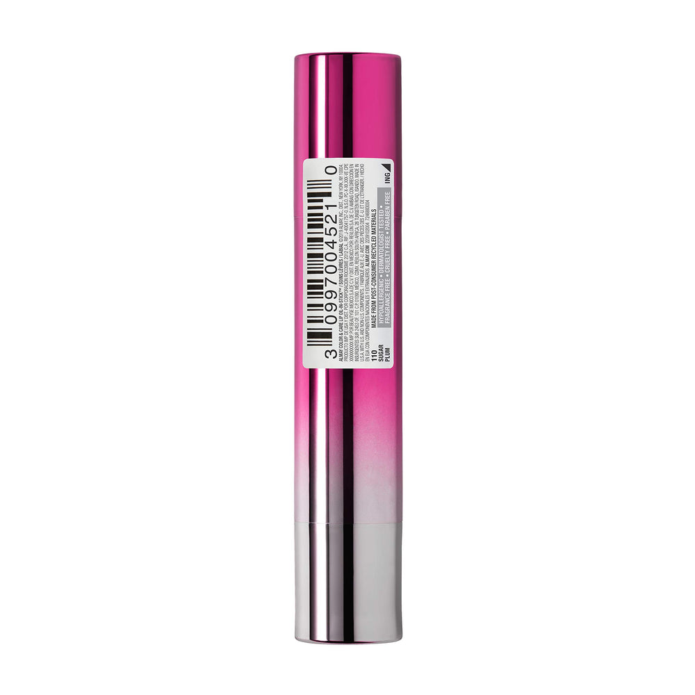 Almay lip oil inside purse with phone and keys showing everyday convenience benefit