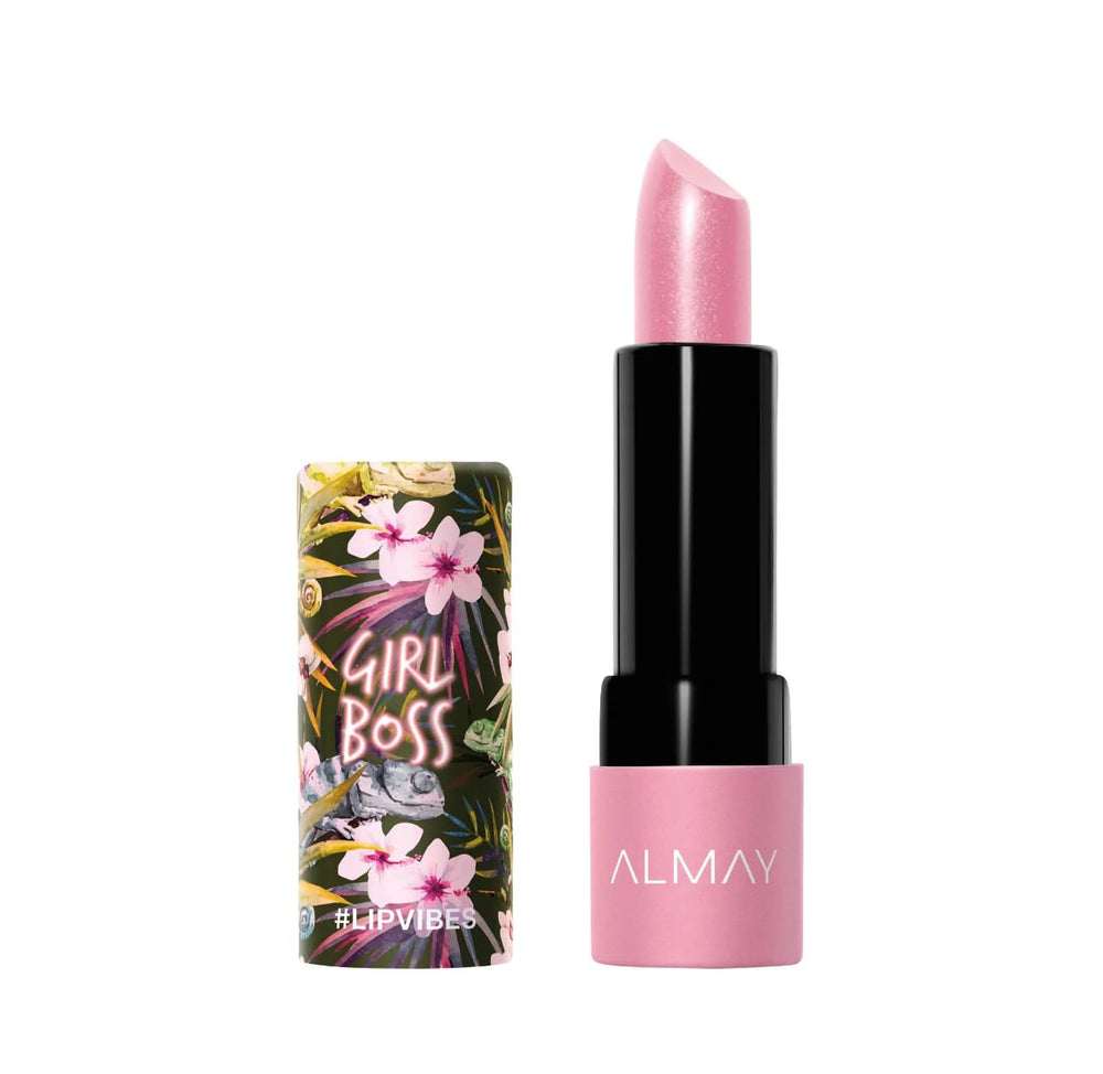 Almay lipstick front tube showing color and branding for easy selection