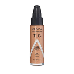 Almay bottle front view showing product branding and shade for reliable selection