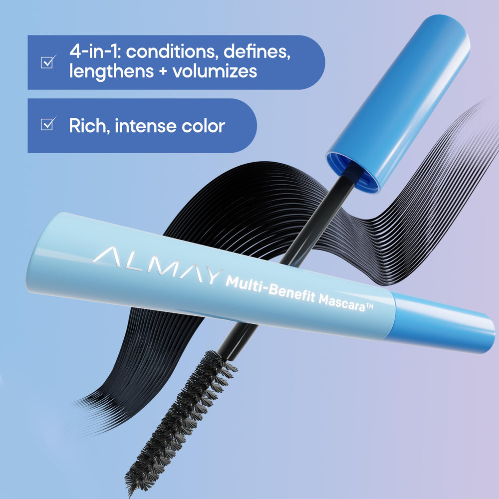 Almay wand full length with plant-derived bristles for even application