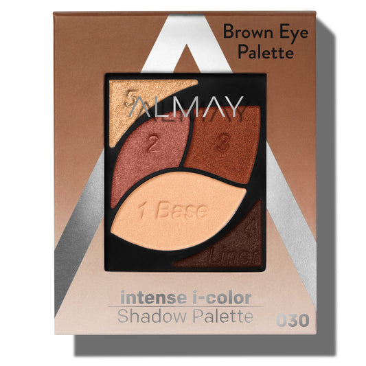 Almay palette front compact showing clean packaging and color story benefit