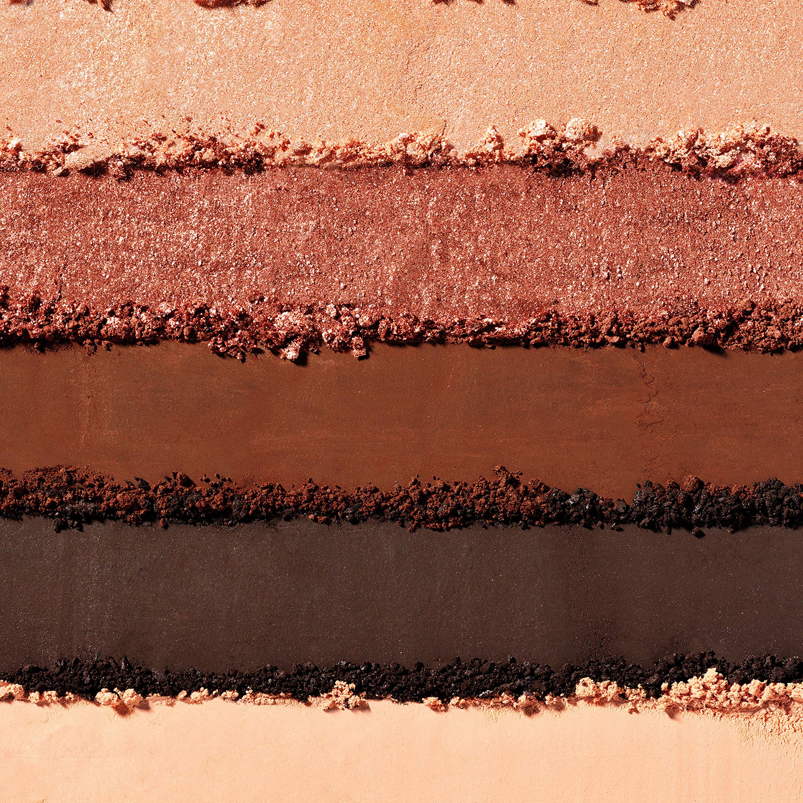 Almay open palette top view showing four shades and primer for easy application