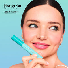 Almay brush detail highlighting 100% plant-derived bristles for even lash separation