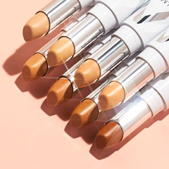 Almay concealer applied under eye demonstrating brightening benefit