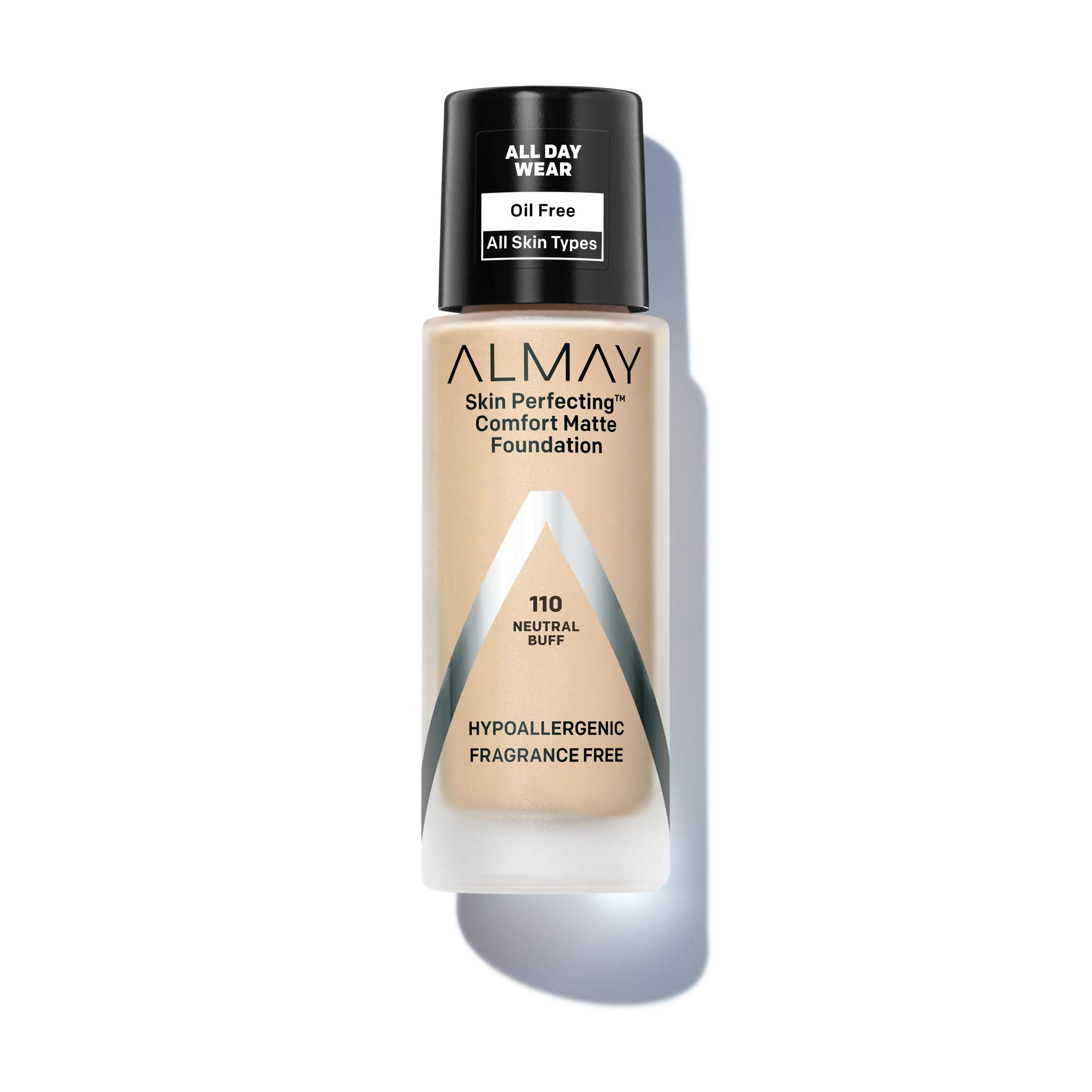 Almay front packaging showing product and shade for easy identification and choice