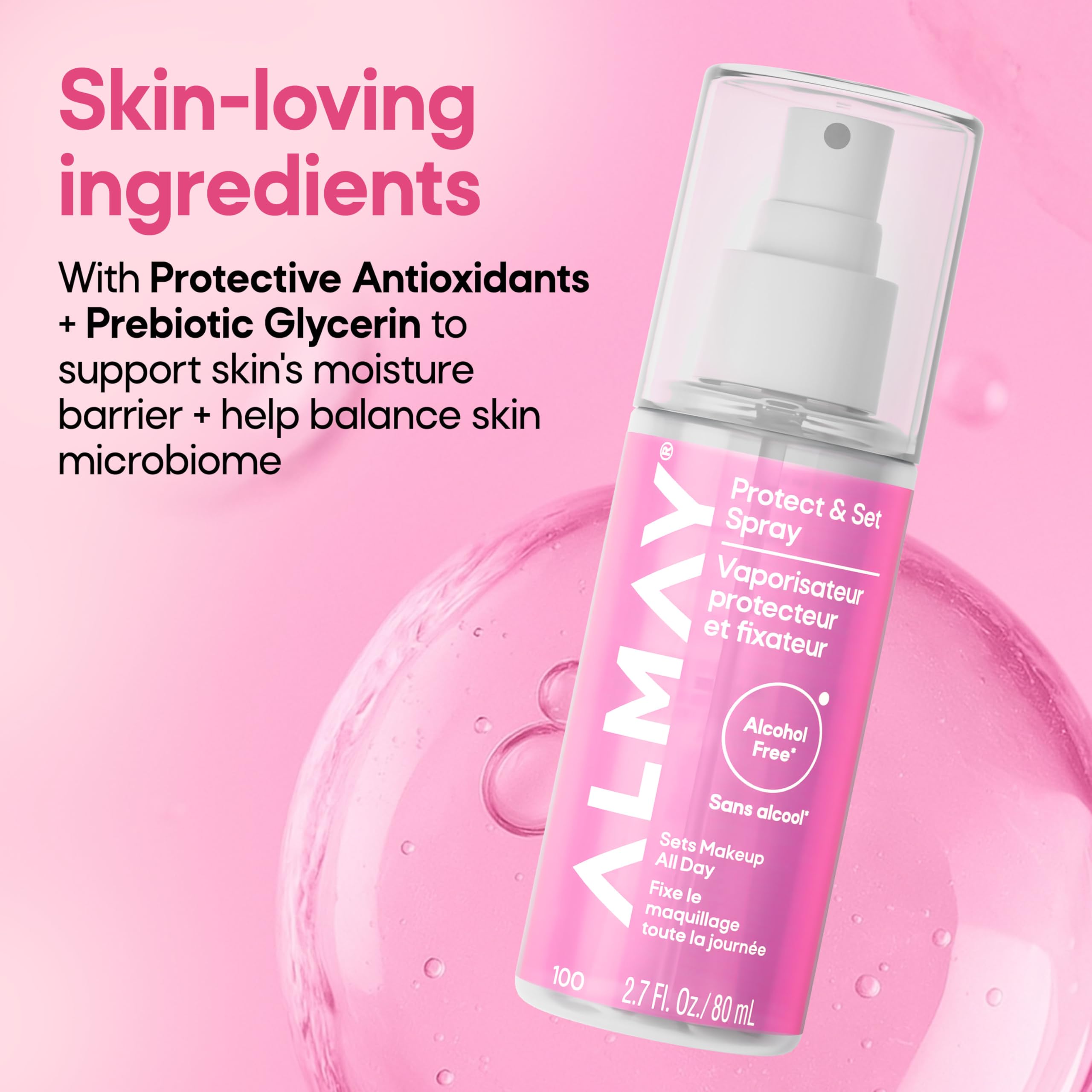 Almay used as a primer before foundation for smoother application