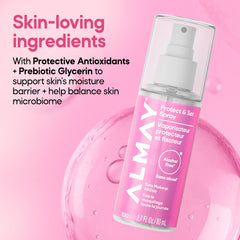 Almay used as a primer before foundation for smoother application