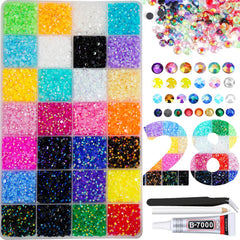 ALOCIAM open box showing 28 color compartments and organization benefit