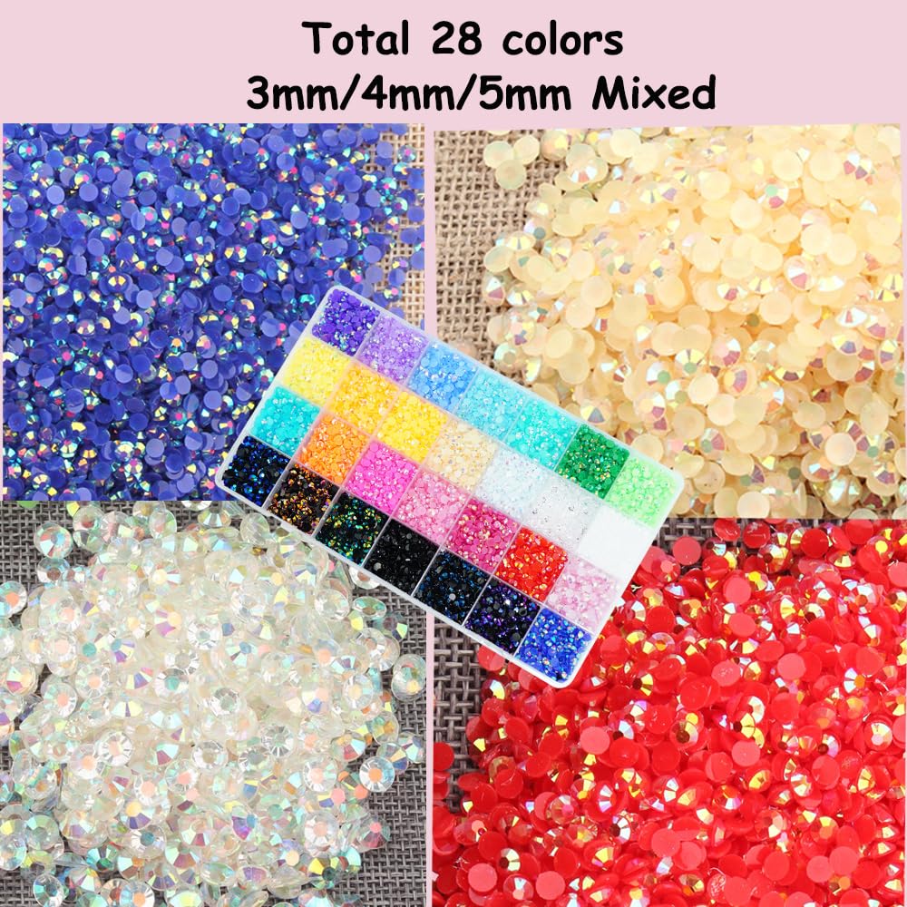 ALOCIAM hand holding gems for scale showing large quantity and portability benefit