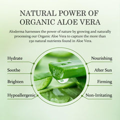 Aloderma dispensing gel from pump for precise, mess-free use