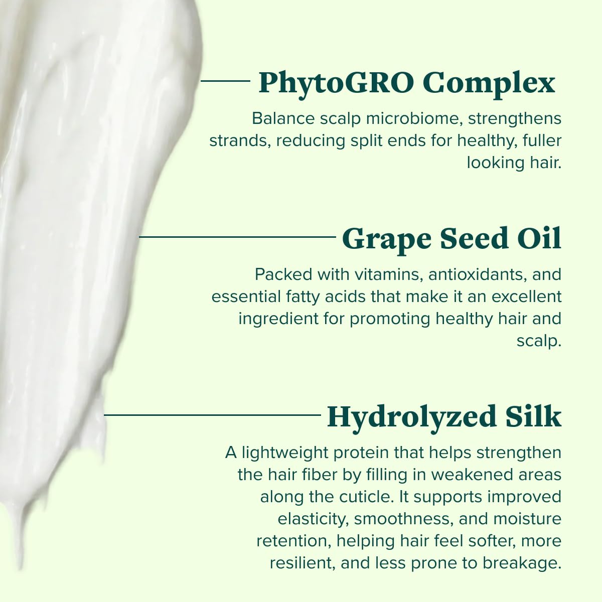 ALODIA close-up of masque texture demonstrating creamy hydration