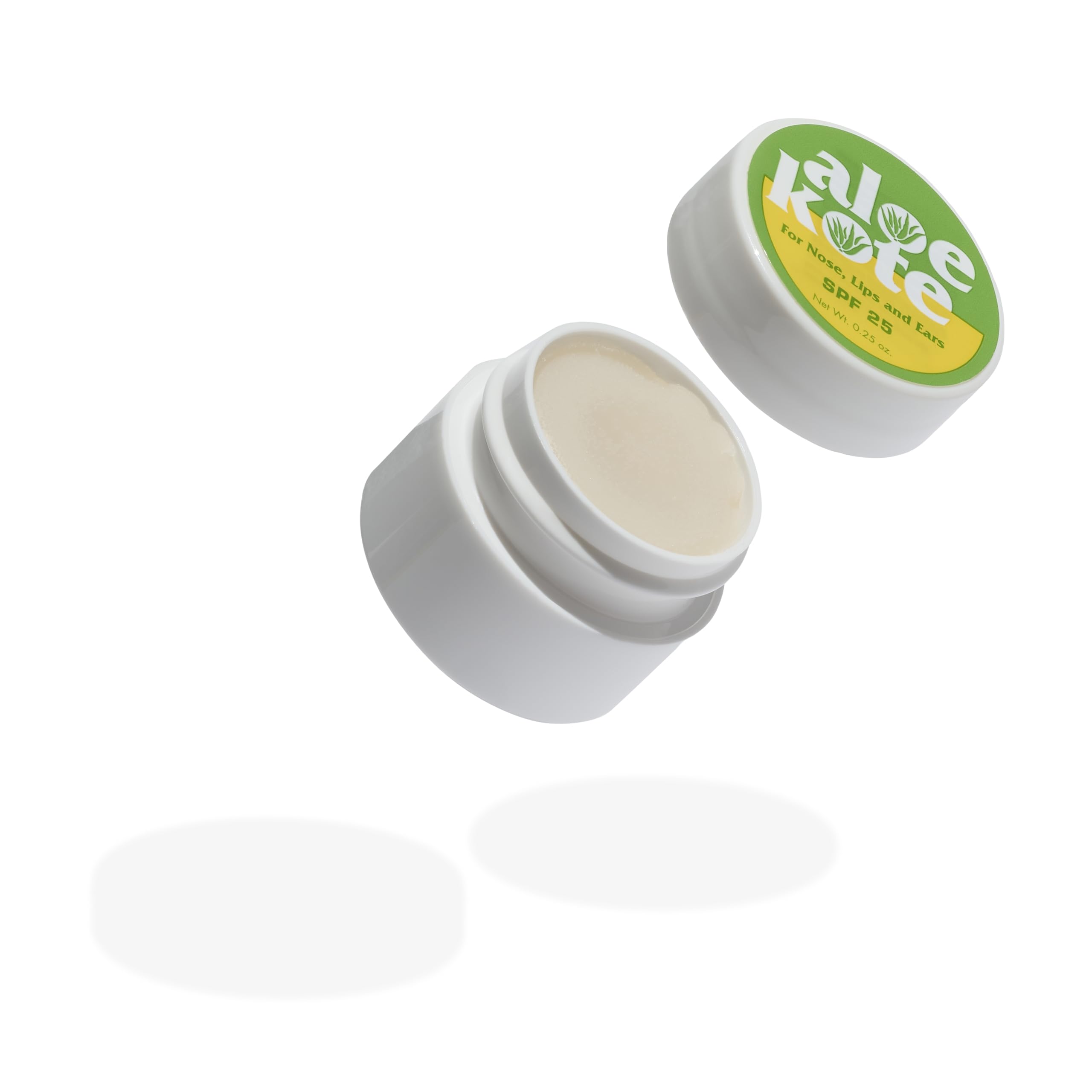 ALOE UP applied to lips demonstrating soothing hydration and visible comfort