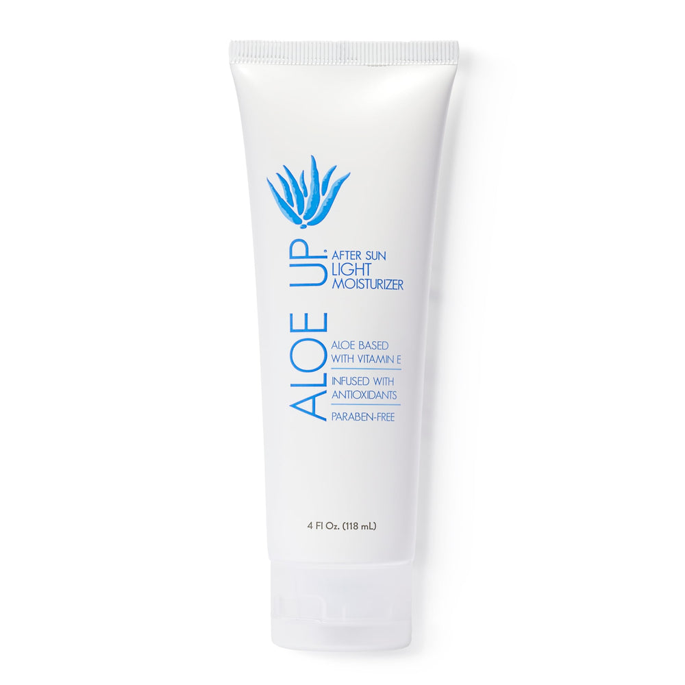 ALOE UP front packaging showing bottle and label for easy identification and trust