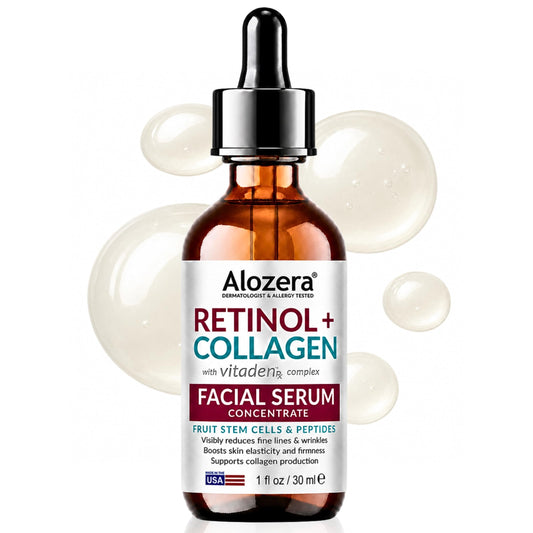 ALOZERA front packaging bottle showing product name and benefits