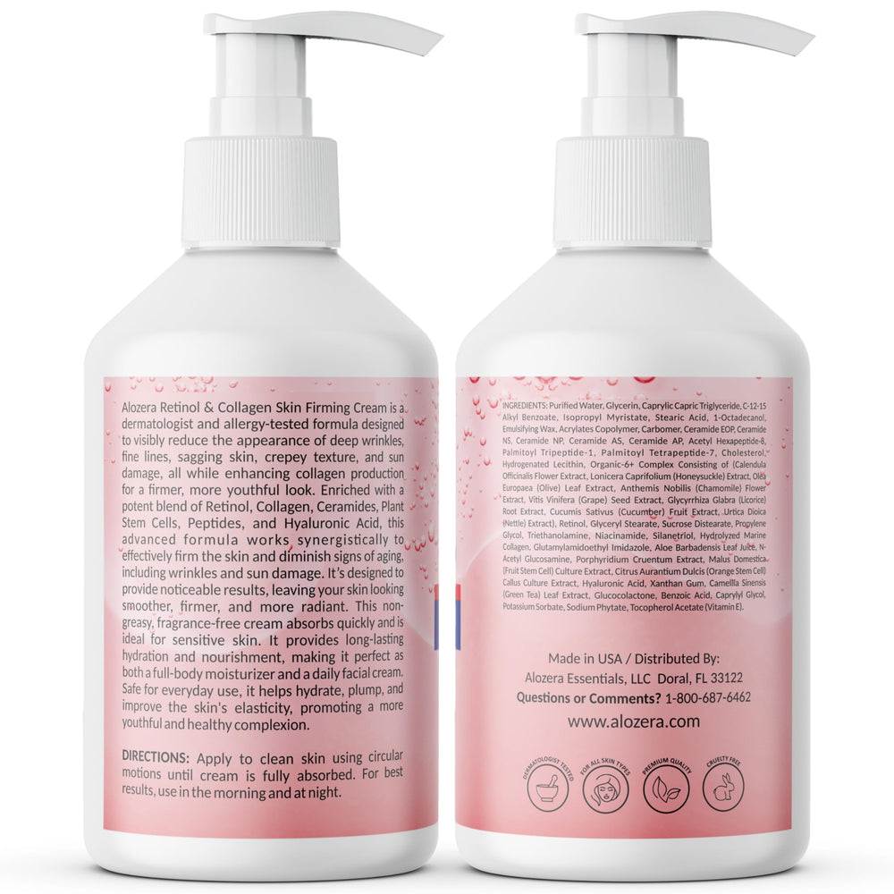 Alozera lotion being absorbed into skin showing non-greasy finish benefit