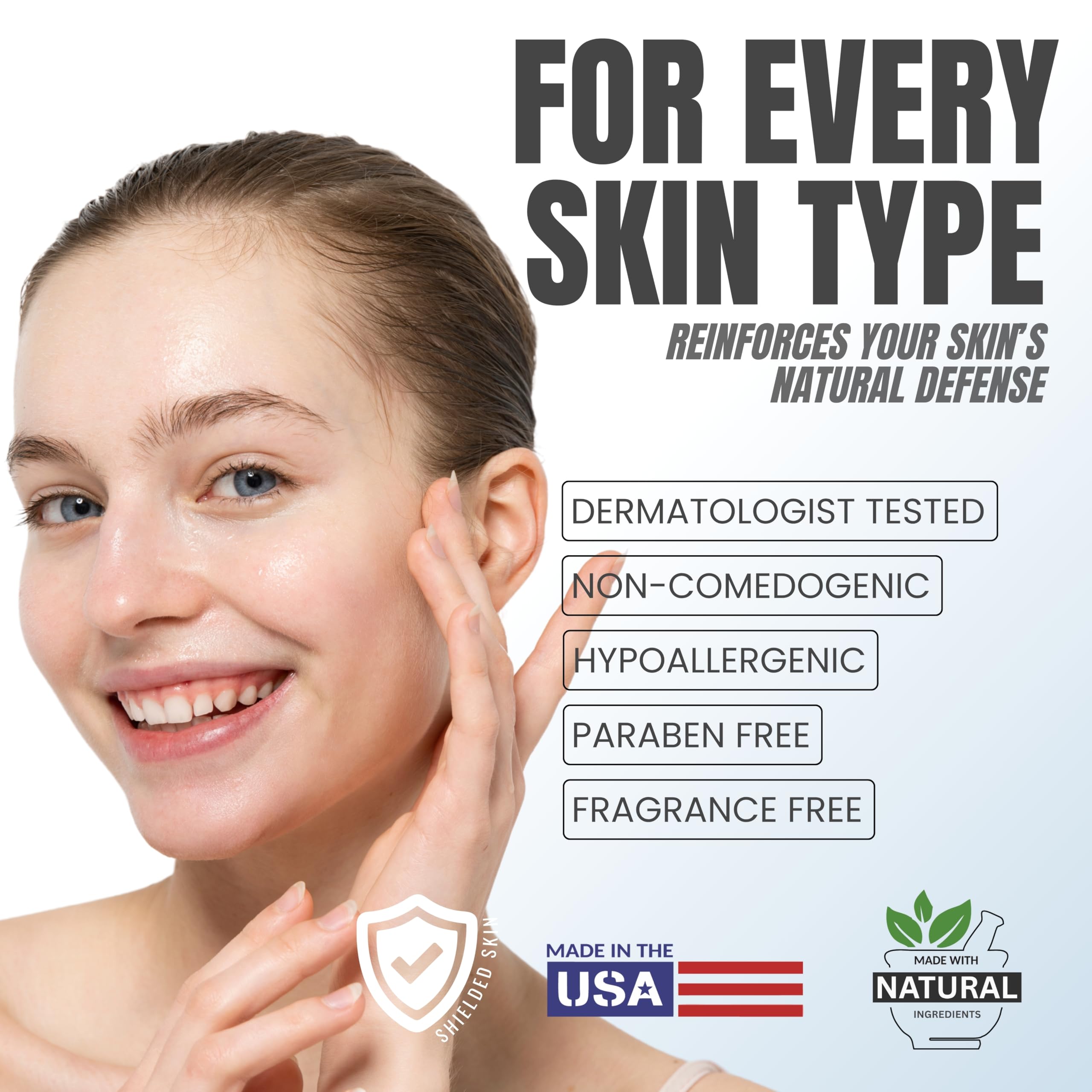 Alozera ingredient label highlighting stem cells, marine collagen and ceramides