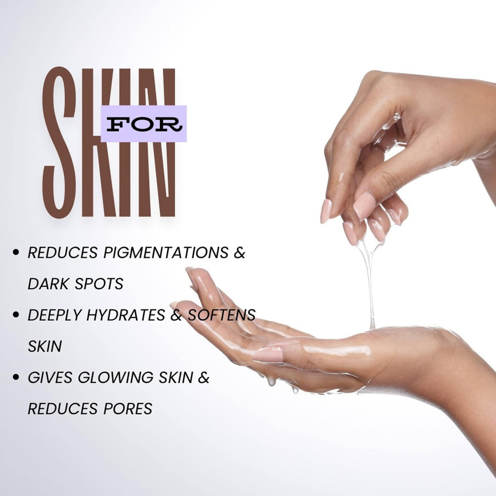 Alps Goodness smoothed on skin demonstrating hydration without greasy residue