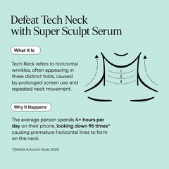 Routine visual of Alpyn Super Sculpt Serum before-and-after application for refined look