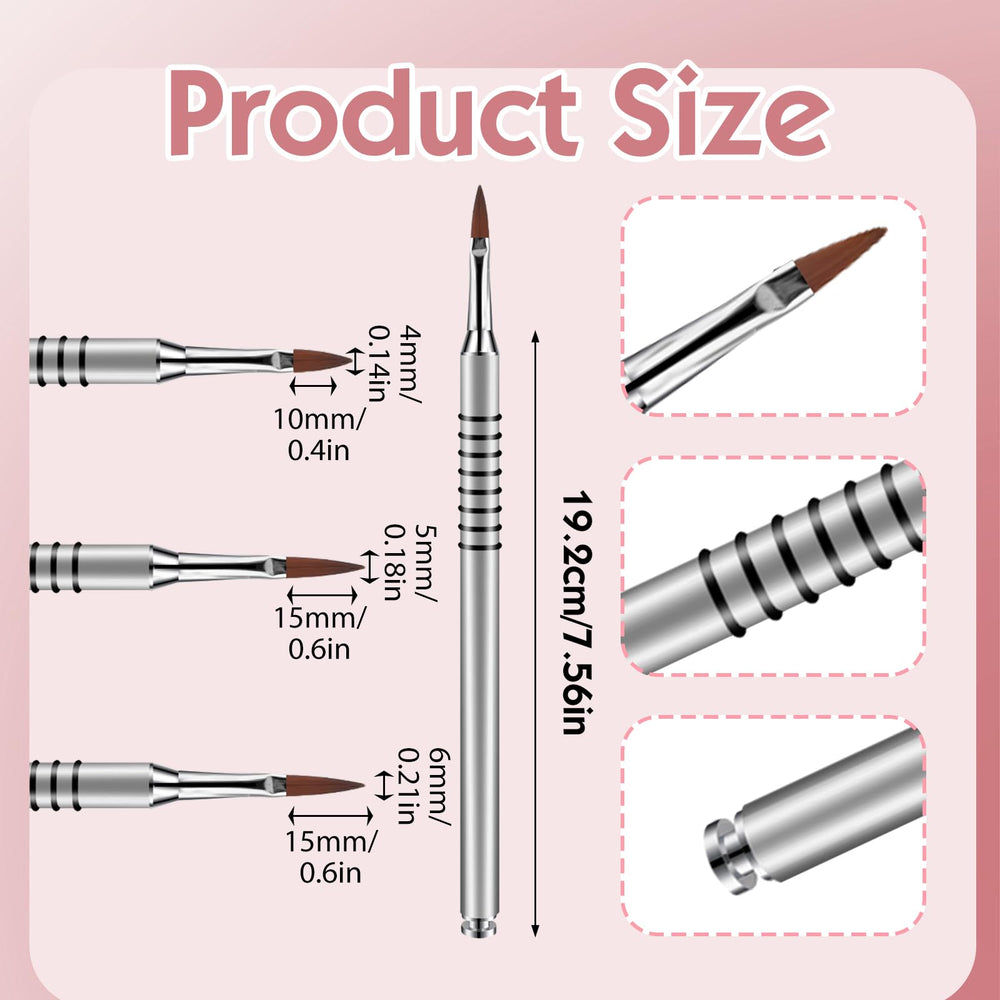 Alrhso close-up of non-slip grip handle offering steady control during detailed nail art