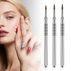 Alrhso compact storage scene showing brushes ready for travel and convenient salon portability