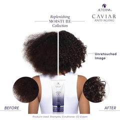 Alterna Caviar on bath shelf lifestyle conveying luxury routine benefit