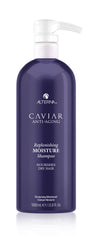 Alterna bottle front label showing product name and size, communicates premium benefits