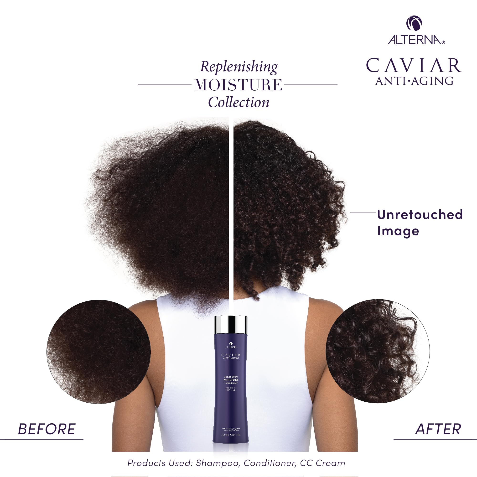 Alterna caviar extract ingredient visual, highlights nutrient-rich formulation