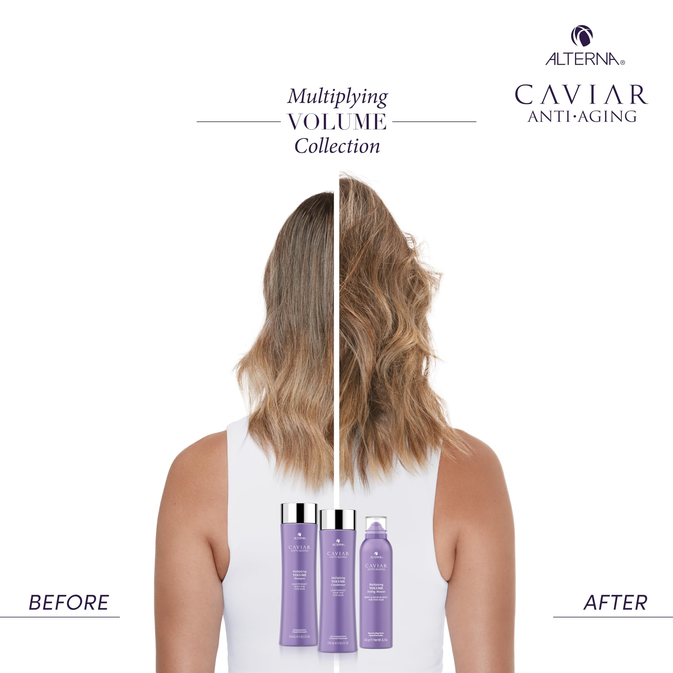 Alterna caviar extract ingredient shot highlighting omega-rich strengthening benefit