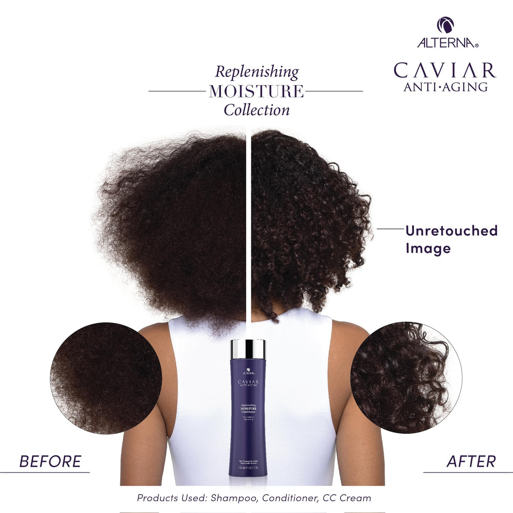 Alterna caviar mini held in hand for scale showing compact travel and portability benefit