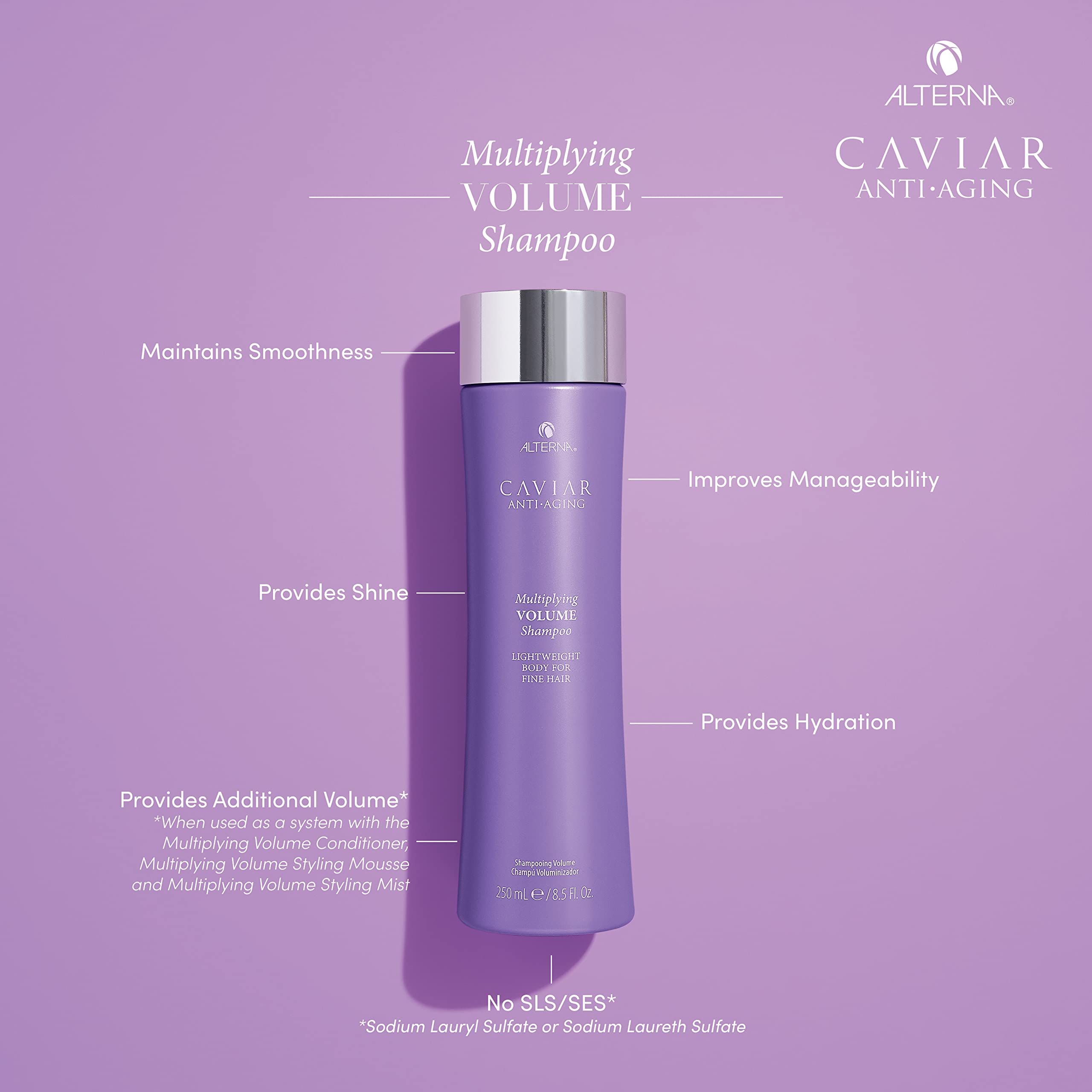 Alterna shampoo pump and cap detail demonstrating easy salon-style dispensing