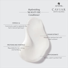 Alterna pump dispensing conditioner cream demonstrating creamy texture and control
