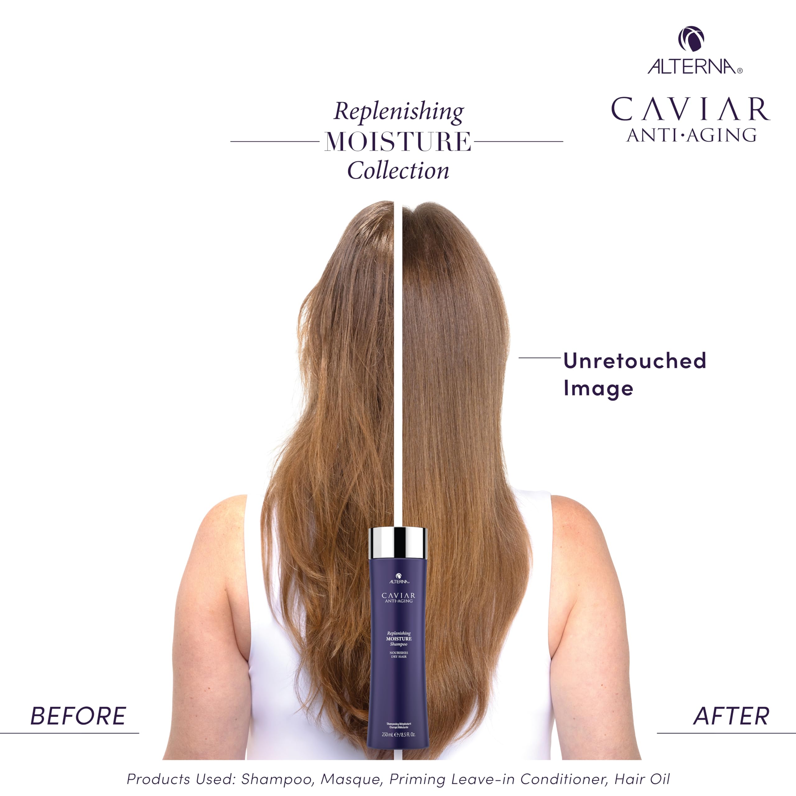 Alterna back label close-up highlighting ingredient clarity and safety