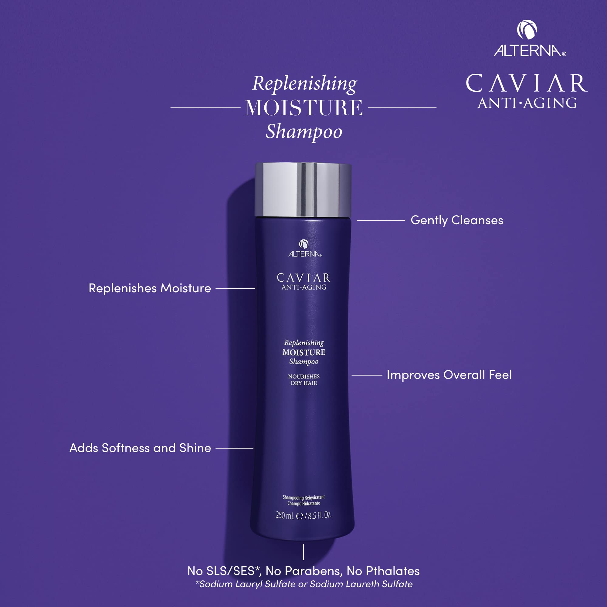 Alterna rich shampoo foam texture demonstrating gentle hydrate benefit