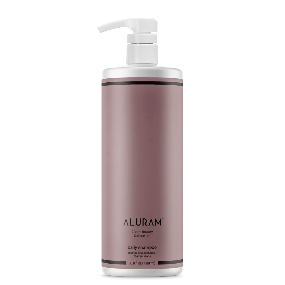 ALURAM front bottle view showing label and large 33.8 fl oz size benefit