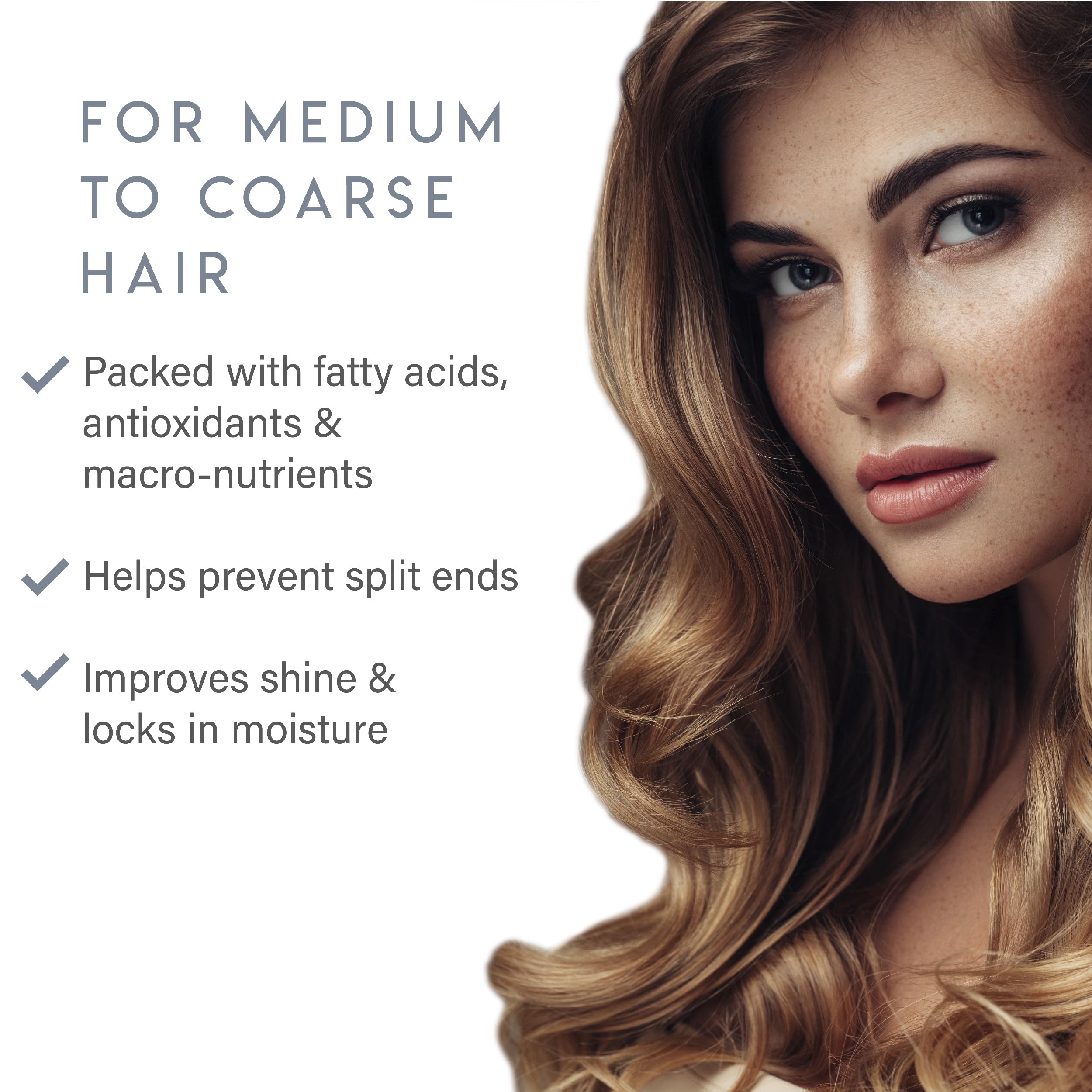 ALURAM conditioner cream texture close-up demonstrating rich hydration
