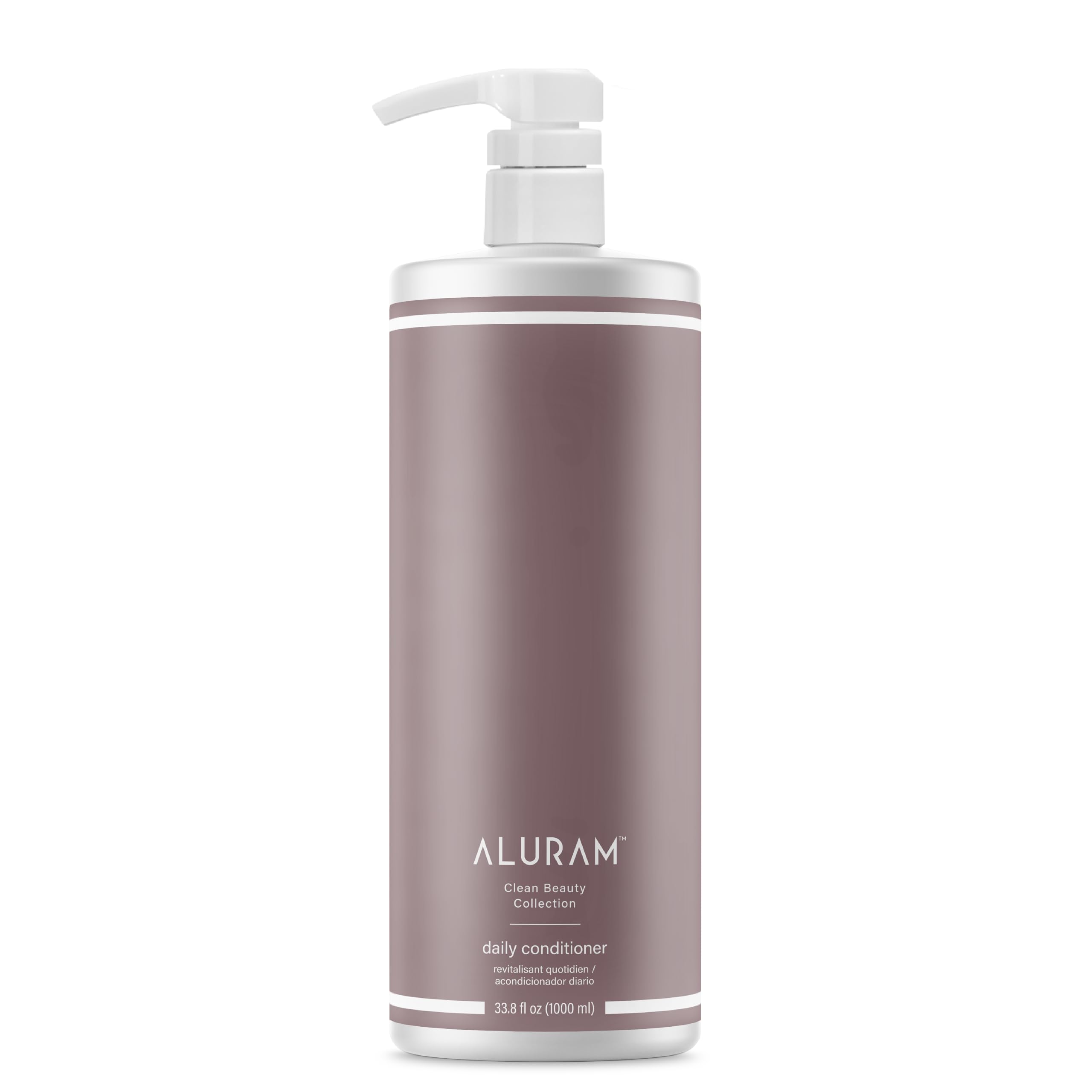 ALURAM front packaging 33.8 fl oz showing clean hydration and large value