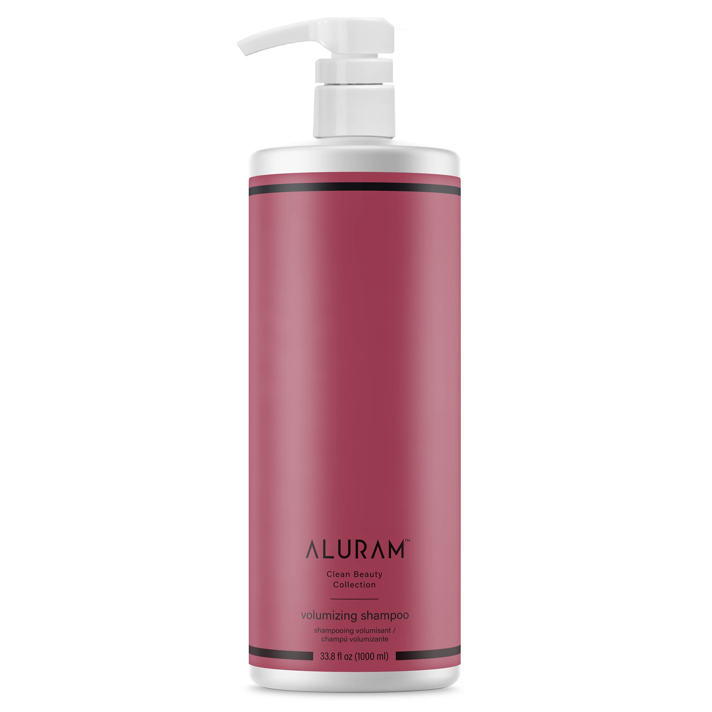 ALURAM front bottle showing label and 33.8 oz size for value